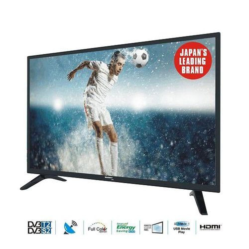 Smart Plus 32"(Inch) Inbuilt With Free To Air(F.T.A) Digital Decoder LED TV - Black