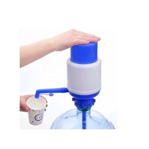 Portable Water Pump Dispenser Drinking Bottle Blue..