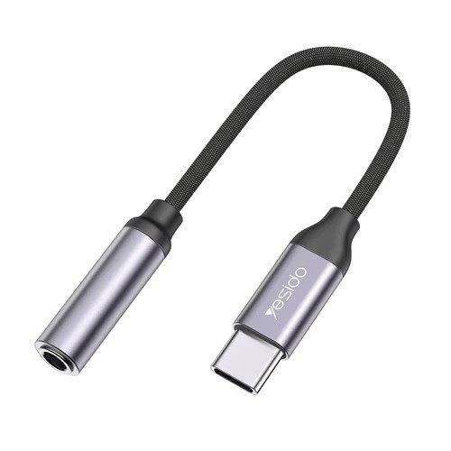 Audio Cable Lightning USB-C To 3.5MM Headphone Adapter 55mm