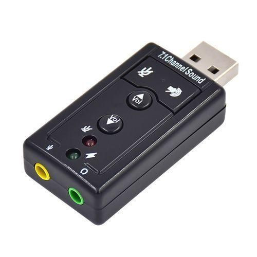 USB External Stereo Sound Adapter USB 7.1 Channel Sound