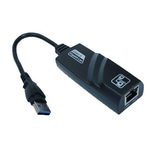 USB 3.0 To RJ45 High Speed Ethernet Network Adapter-Black....