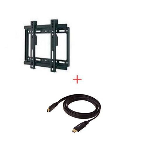 Pack of TV Wall Mount Suitable For 14"-42"+HDMI Cable-Black