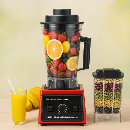 SILVER CREST Commercial And Professional 4L Blender & Grinder – 10000W Heavy-Duty Blender- In Different Colors.