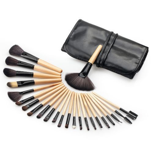 24pcs Makeup Brushes Kit Foundation Eyeshadow Powder Brush Set with