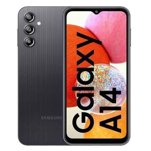 Samsung Galaxy A14, 6.6", 4GB + 128GB, 50MP, Dual SIM, 5000mAh, Black