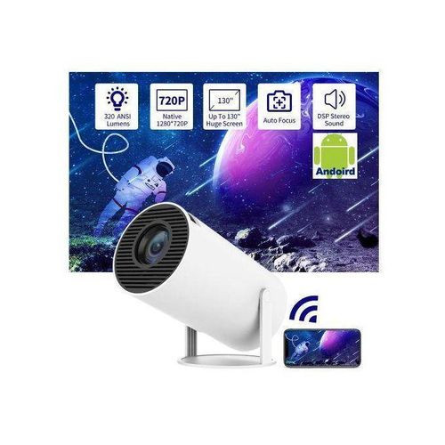 ULTRA HD Smart Projector  Android TV 12.0 4K Bluetooth WiFi