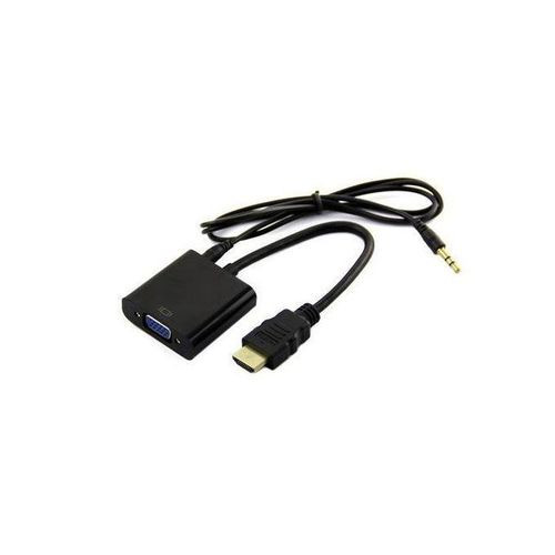 VGA To HDMI Converter Adapter Cable  With Audio Output