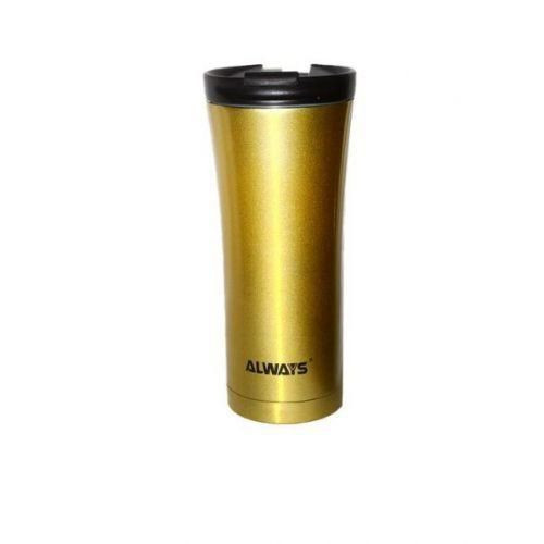 Car Travel Mug - Gold