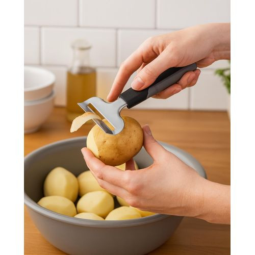 Premium Stainless Steel Potato Peeler – Easy Grip, Sharp & Durable!
