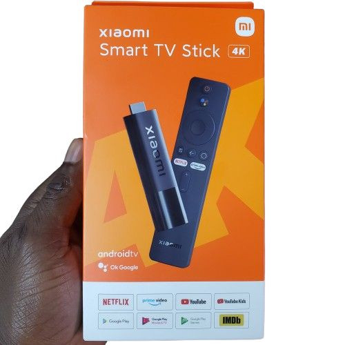 Mi Xiaomi Smart Android TV stick 4k- with Bluetooth Connectivity and GoogleAssistant- 4k- Black