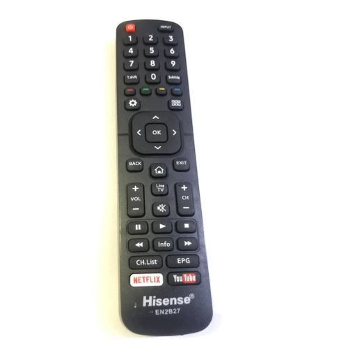 Hisense Remote Control for Hisense Smart Tvs-Black.