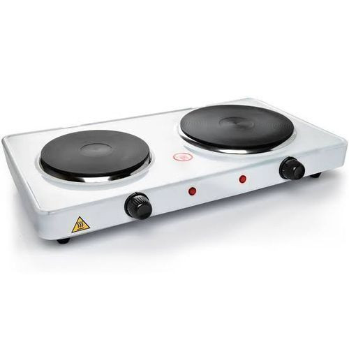 Hot Plate Electric Cooker Double Burner -White