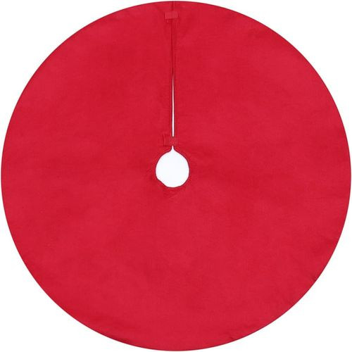 Christmas Tree Skirt - Red