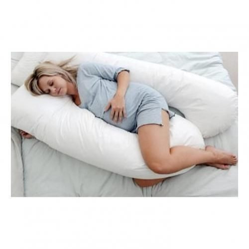 Pregnancy / Maternity Pillow Full Body, White