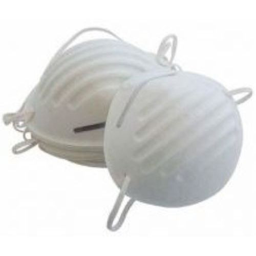 Disposable Safety Mouth Face Mask, 5 Pieces - White