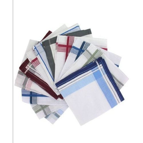 Cotton Handkerchiefs - 12 Pieces - Multicolor