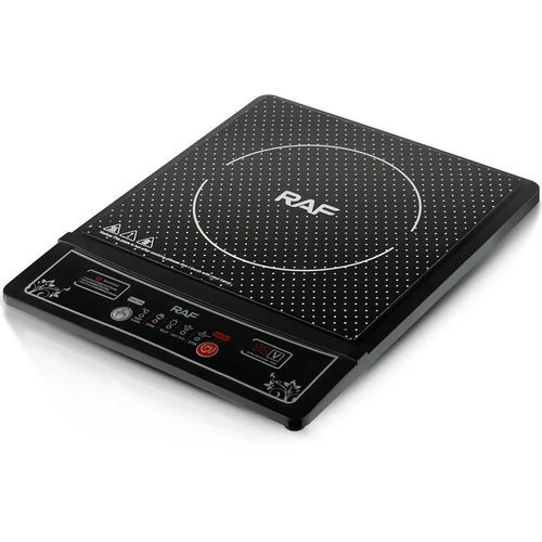 Raf Digital Electric Touch Operated Induction Cooker With Large Fire Power-Black