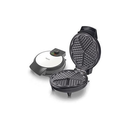 Saachi High Efficient Machine For Making Heart Shaped Waffles For Breakfast-Black