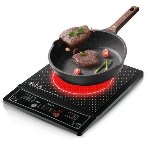 Raf Electric Digital Touch Induction Cooker-Black
