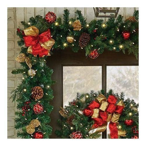 2021 Christmas Tree Garland - Green