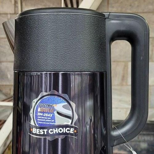 2.4 Liters Stainless Steel Electric Kettle-Silver.