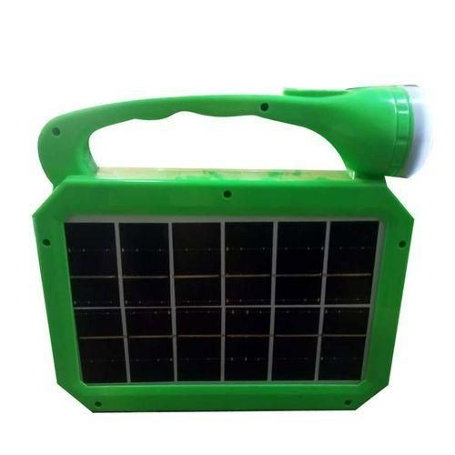 3 Lights In 1 Rechargeable Emergency Led Lamp With Solar-White Green Orange