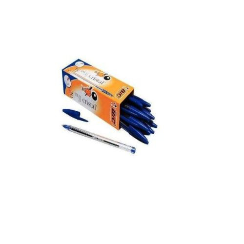 Bic Crystal Pen Blue, Pack of 50 Pieces