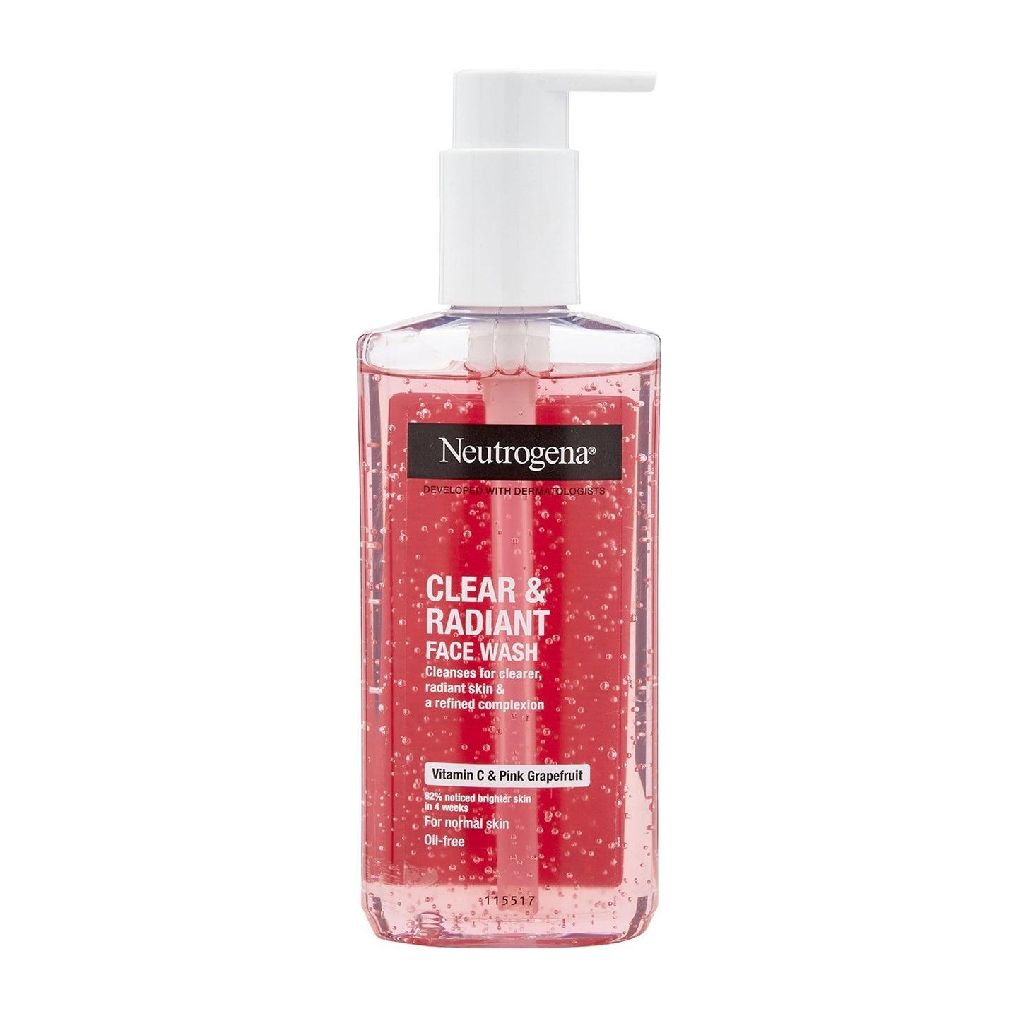 Neutrogena clear & defend face wash