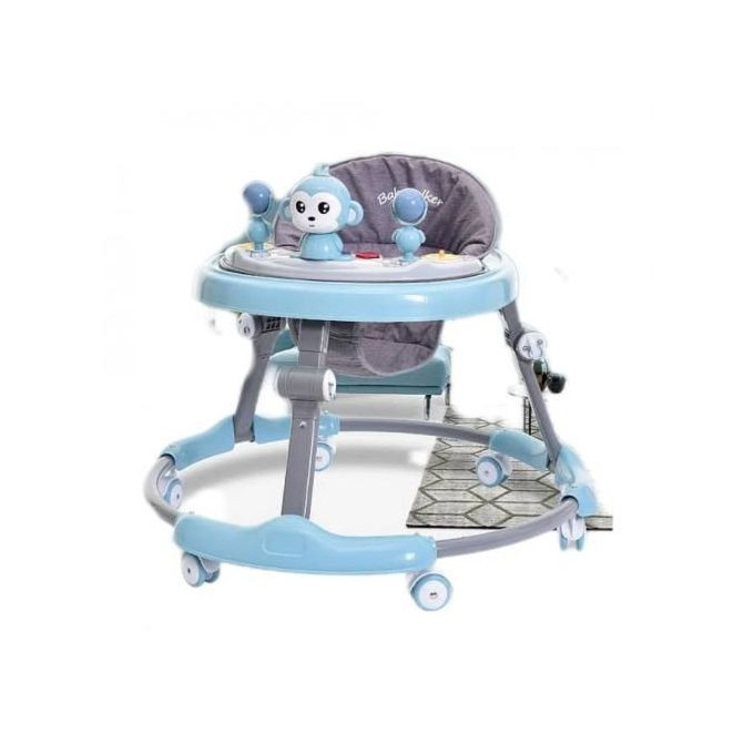 Set Of Multi- Purpose Baby Walker - Pink, Blue