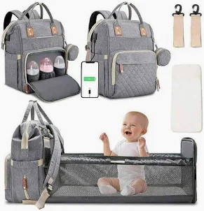 6 in 1 baby diaper bag