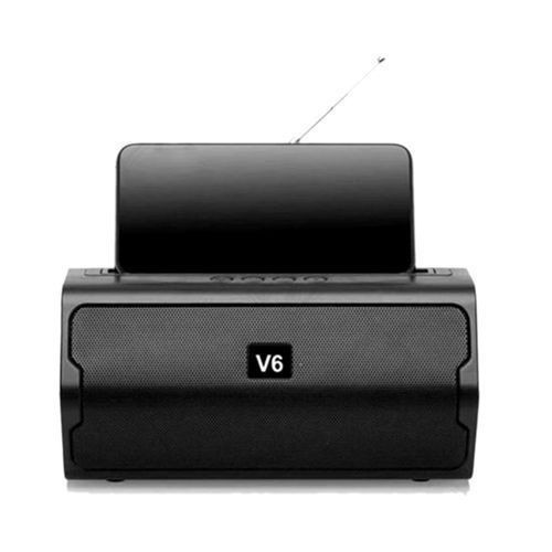 Premium Bas And Stereo Wireless Bluetooth Speaker - Black