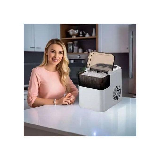 Ice Maker Machine – 1.5L Capacity Quick & Convenient Ice Production. Multcolour