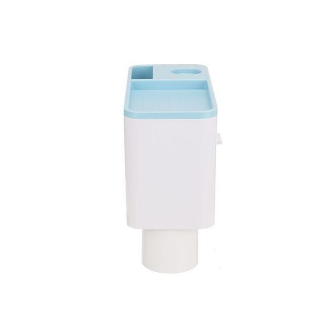 Magnetic 1/2/3/4/5 Cups Bathroom Toothbrush Holder Storage Rack With Toothpaste Dispenser Squeezer Wall Mount Organizer Punch-Free Self Adhesive White