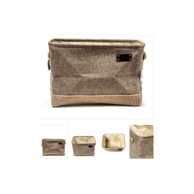 Laundry Basket/ Bag -Beige