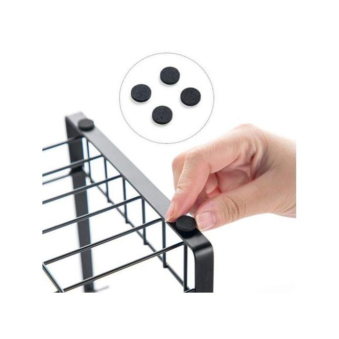 Spice Rack, Spice Organizer Seasoning Organizer 3-Tier Kitchen Rack for Kitchen Counter, Cabinets and Pantry Organization, White