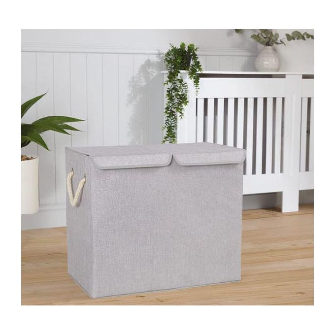 Foldable Laundry Bin - Grey Multicolor