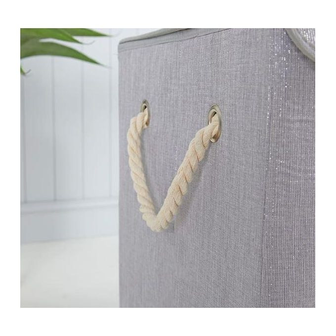 Foldable Laundry Bin - Grey Multicolor
