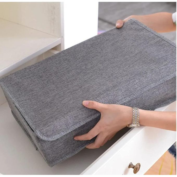 3Pack Underwear Storage Organiser Underwear Storage Compartment Box The Upgraded Fabric Has Good Breathability Compartment Design Reasonable Storage And The Whole Body Can Be Washed And Folded Beige Multicolor