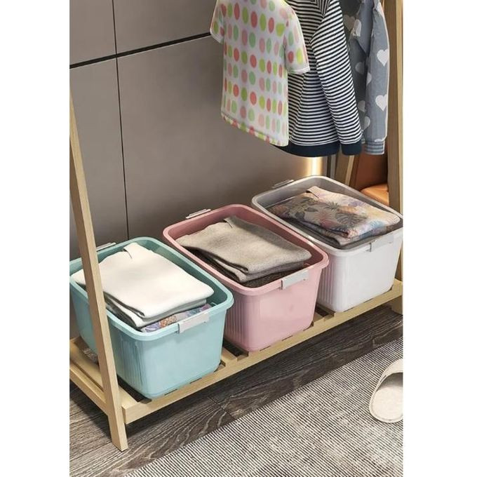 Storage Containers, Bathroom, Bedroom,handy In Kitchen, Storage Box, Moving, Snacks, Storage Box, Toys, Household Clothes, Heavyset Extra-large Moldable Storage Box. Grey multicolor
