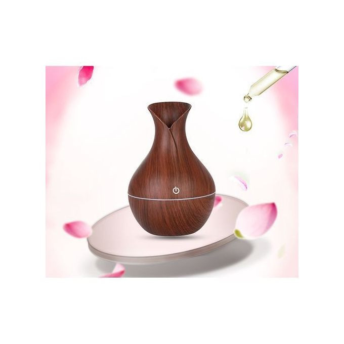 Wooden Electric Air Freshener Humidifier - Brown