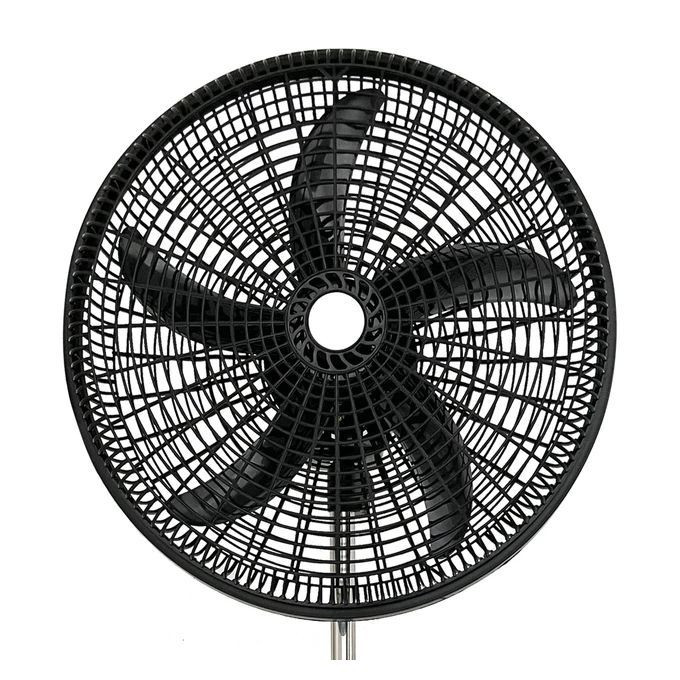 Standing Office Oscillating & Adjustable Electric Fan -Silver,Black