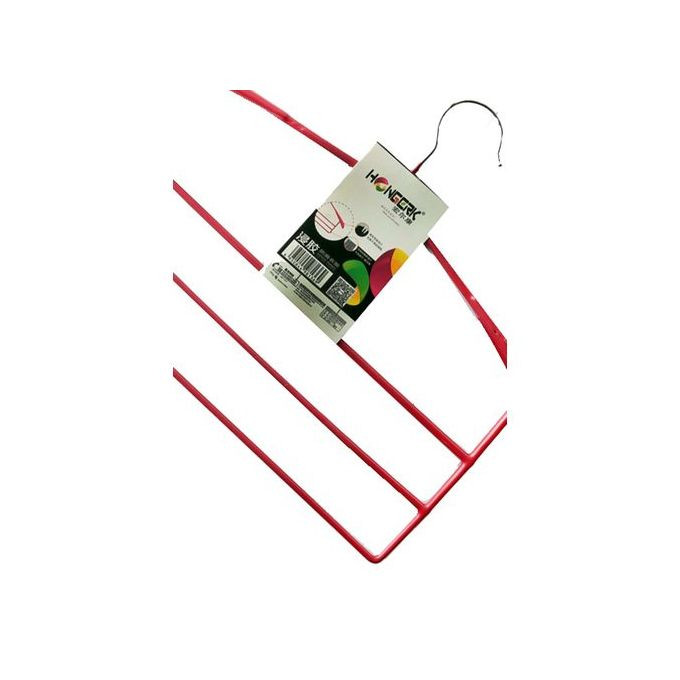 3 Layer Steel Hanger-Pink