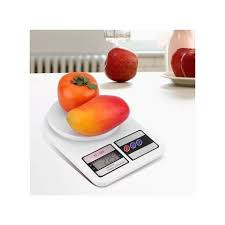 10Kg Digital Kitchen Weighing Scale / Balance - White