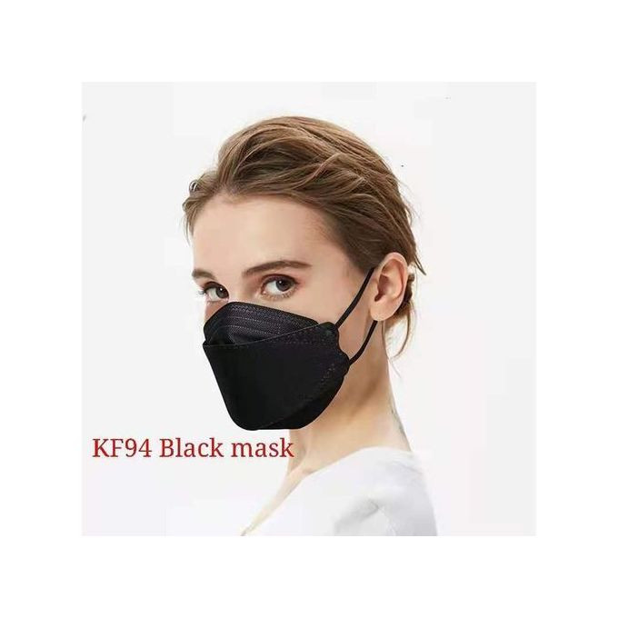 Mask 10pcs KF94 Mask - Black