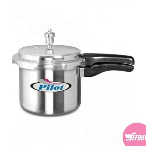 Pilot 5Litres Stainless Steel Presure Cooker - Silver