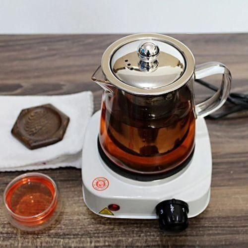 Quality Electric Hotplate With Coils-White