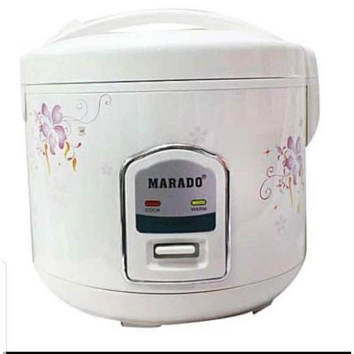 Marado Electric Rice Cooker-5 Litres - White